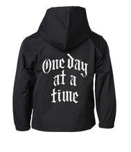 Load image into Gallery viewer, One day at a time  windbreaker